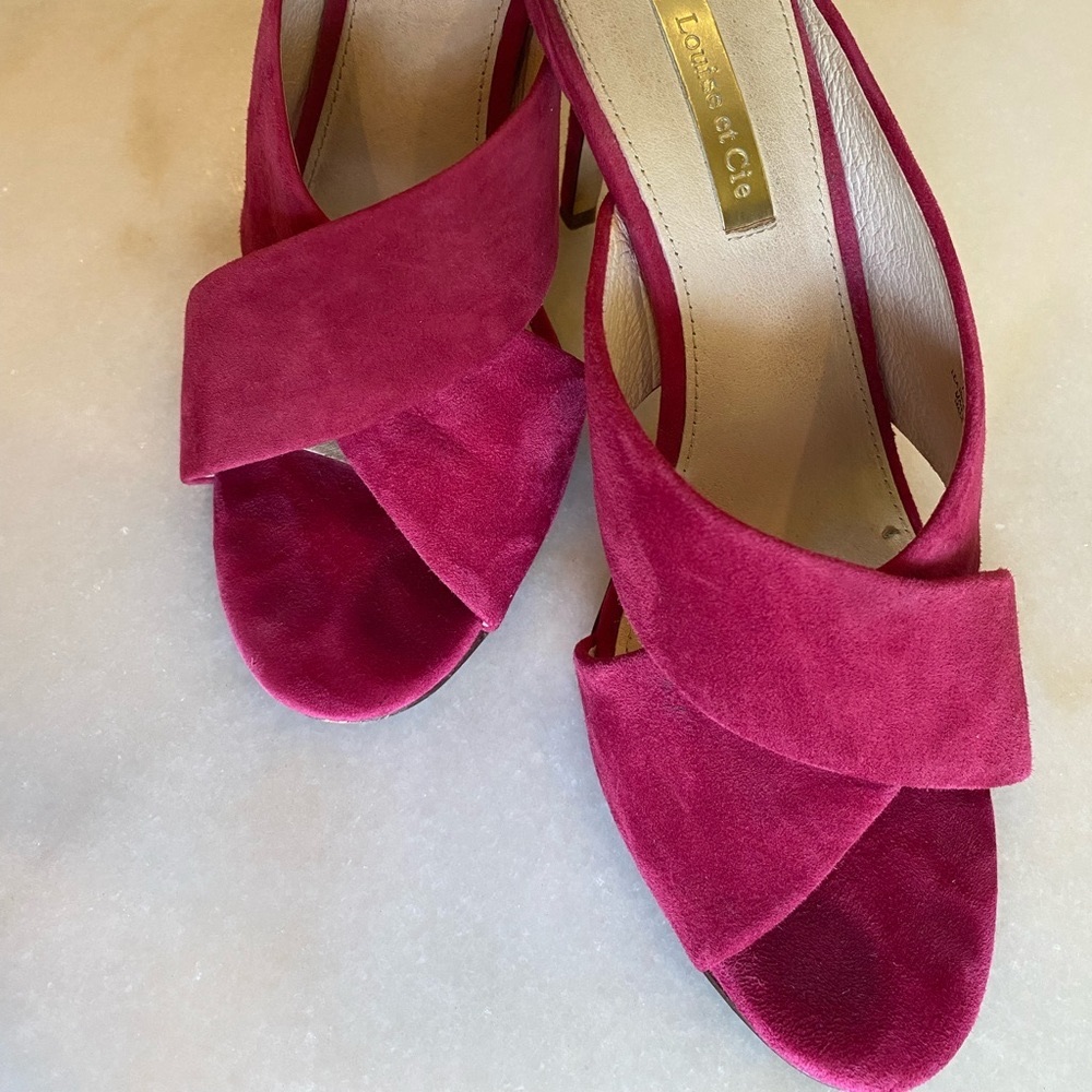 Louise et Cie heeled mules